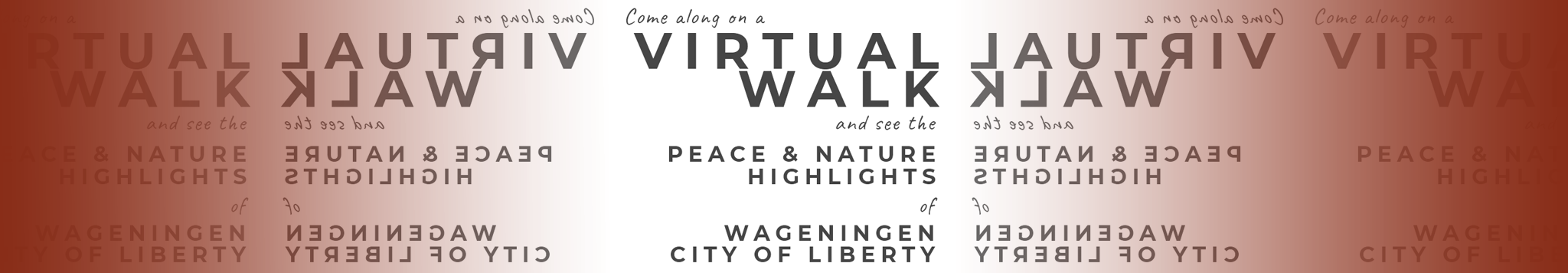 peace and nature banner